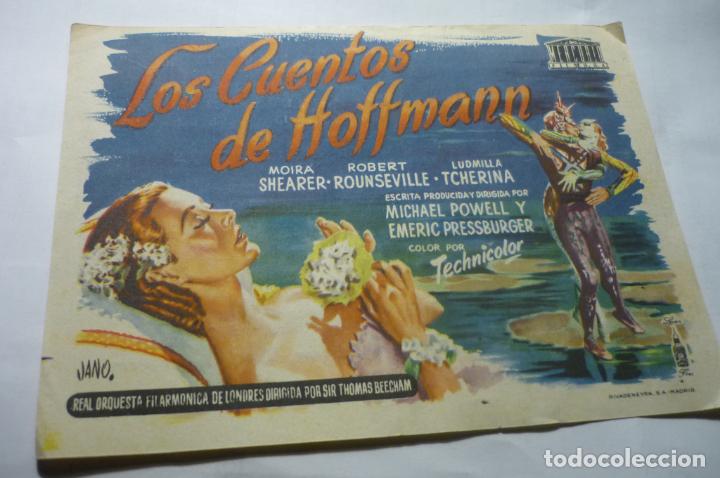 Cine: programa los cuentos de hoffmann.-moira shearer .-publicidad monterrosa reus - Foto 1