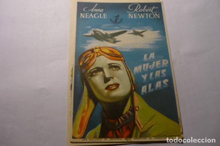 Cine: programa la mujer y las alas.-anna neagle.-publicidad dorado - Foto 1