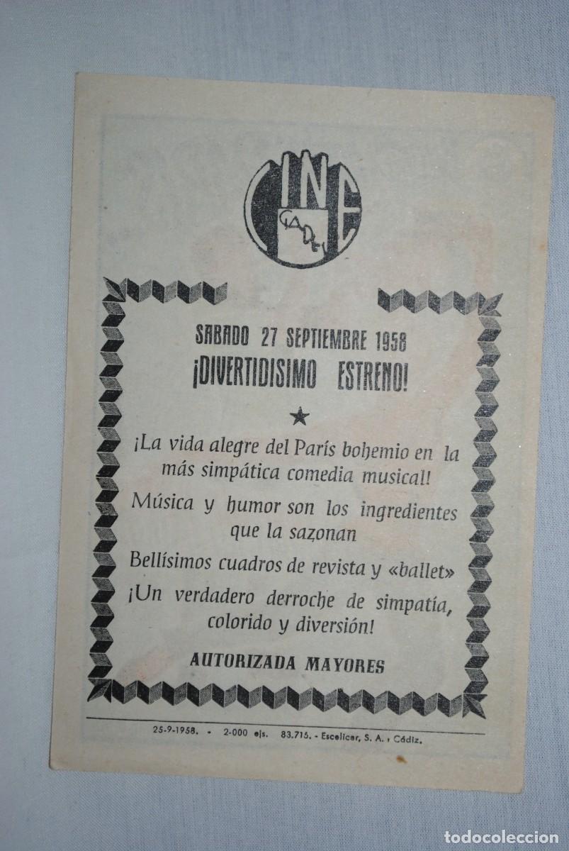 Cine: PROGRAMA DE MANOS DE CINE , CADIZ . - Foto 2