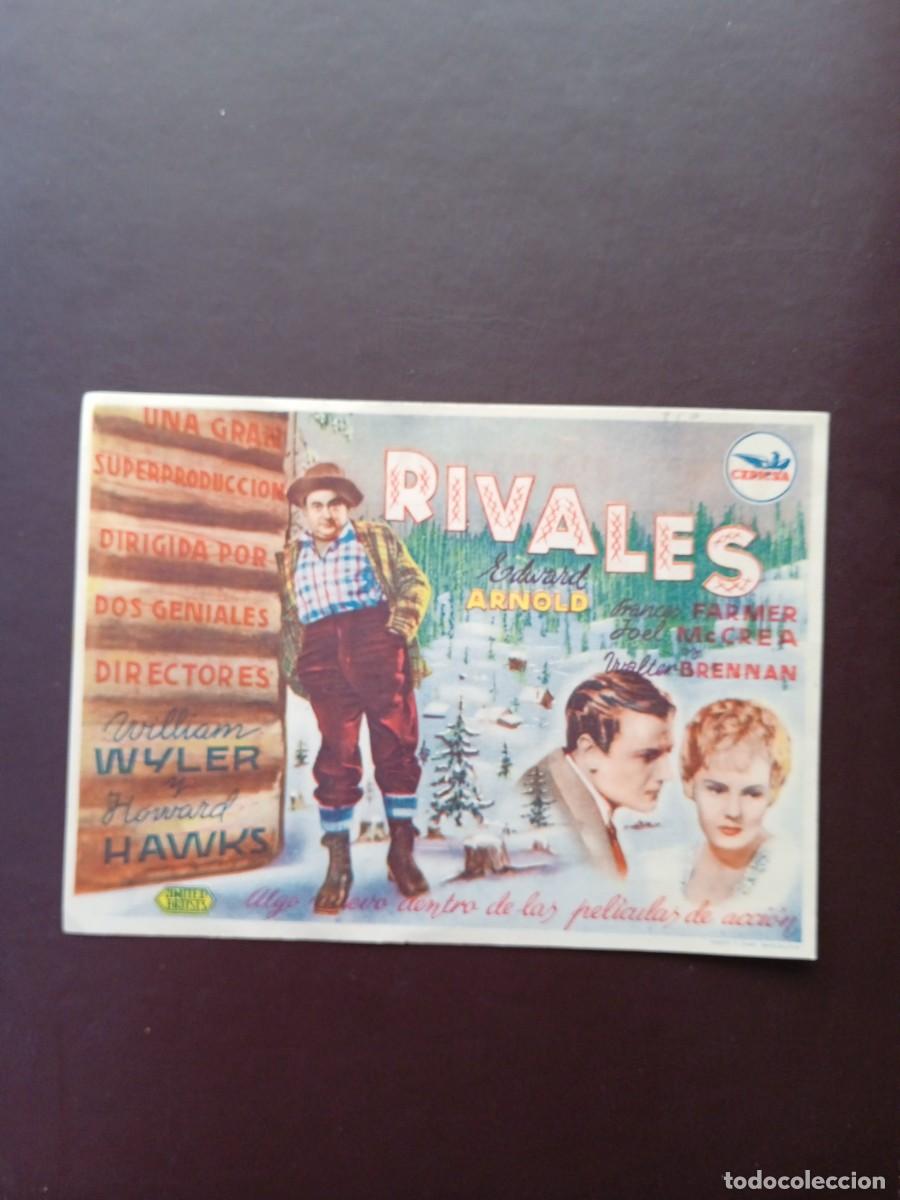 Cine: Rivales con publicidad Cine Capitol Don Benito