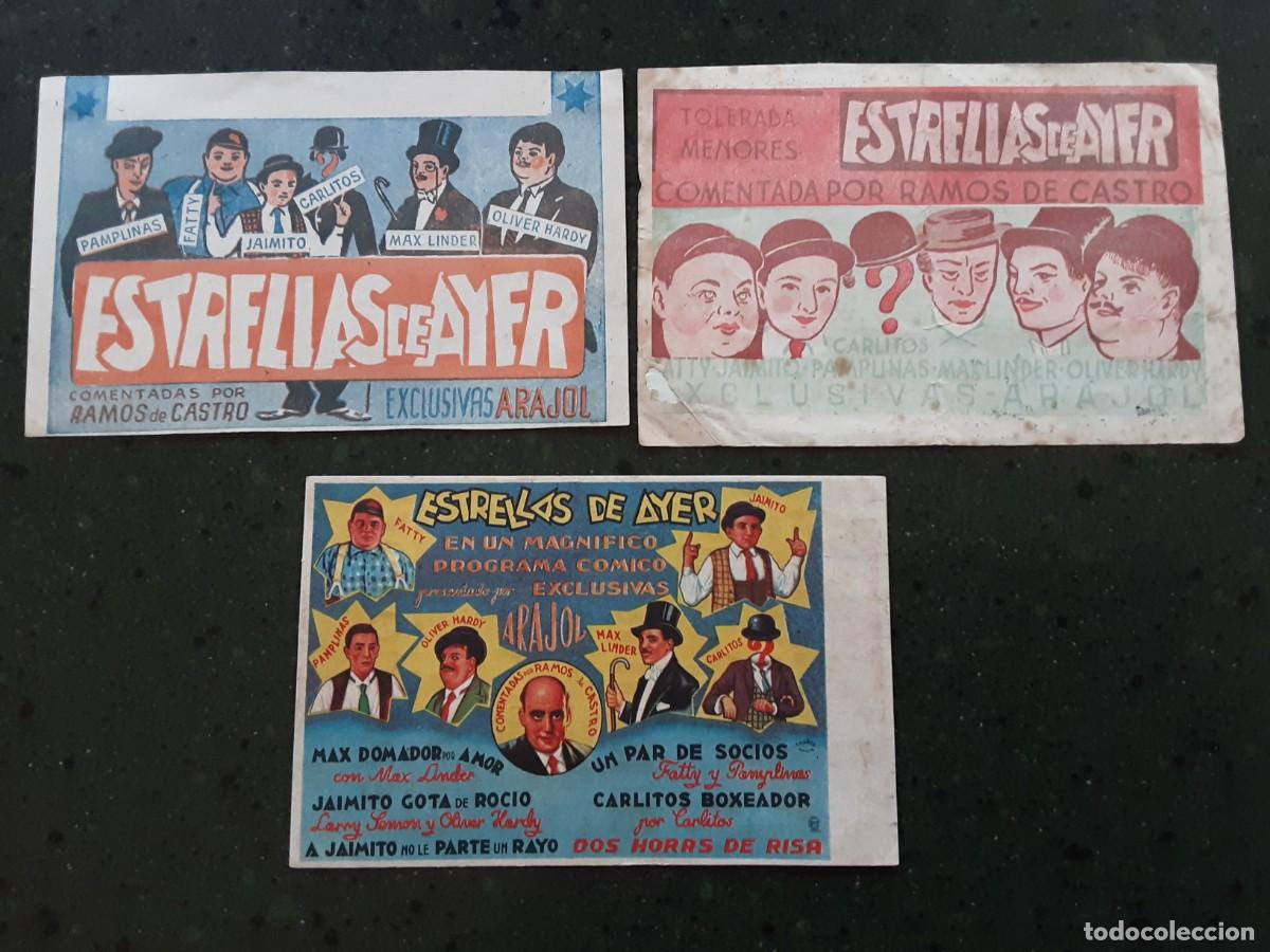 Cine: Estrellas de ayer Los tres programas ARAJOL Dos CON CINE - Foto 1