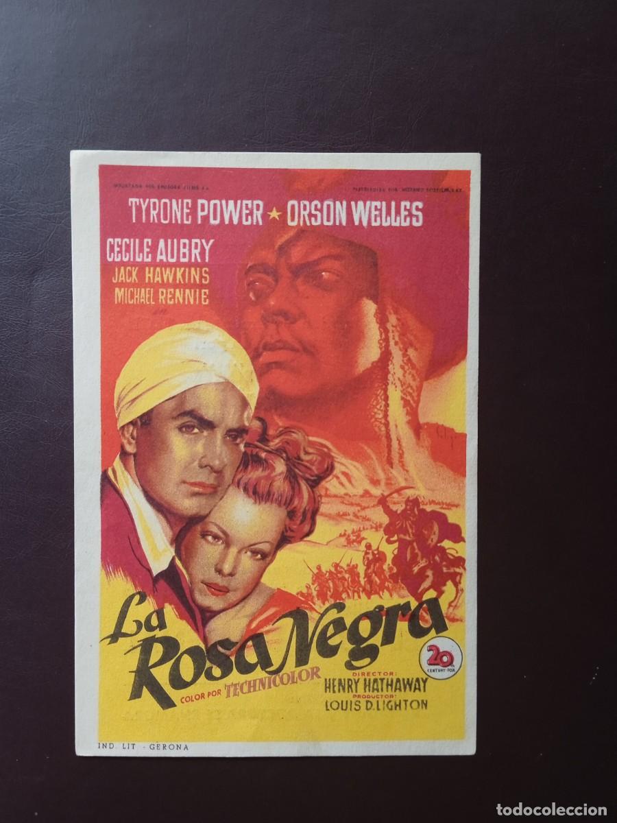 Kino: La rosa negra con publicidad Martinense
