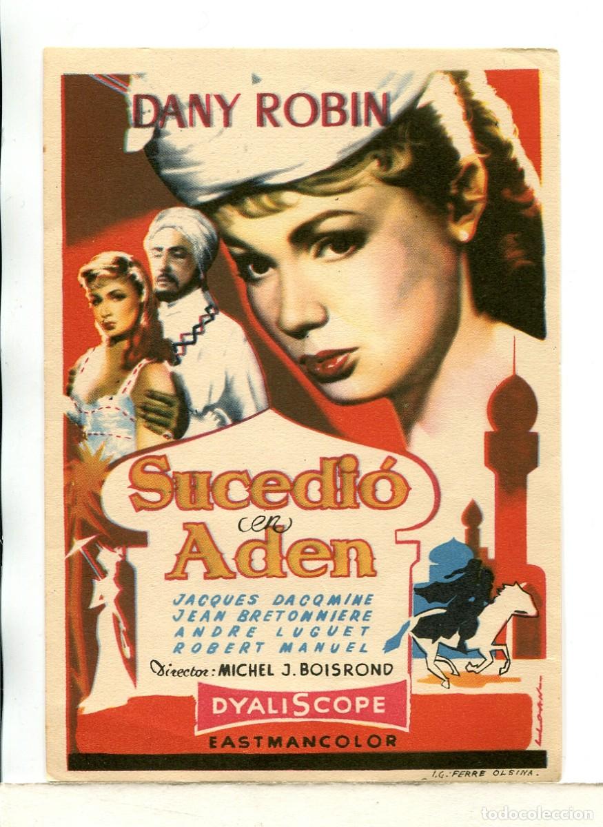 Cine: SUCEDI&Oacute; EN ADEN, con Dany Robin - Foto 1