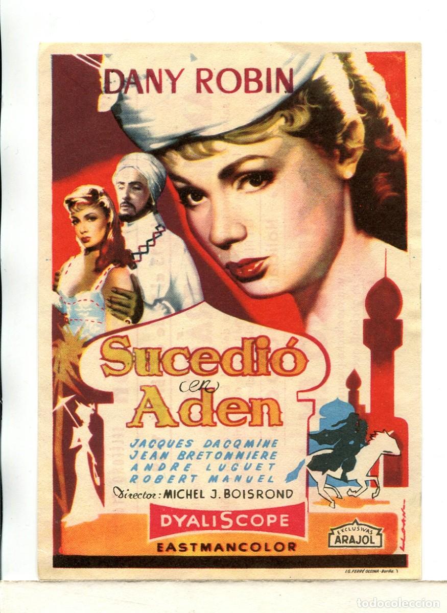 Cine: SUCEDI&Oacute; EN ADEN, con Dany Robin - Foto 1