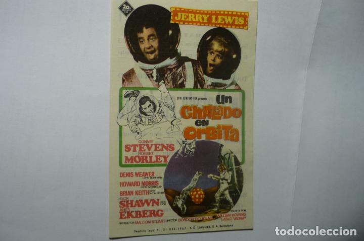 Cine: programa un chalado en orbita jerry lewis publicidad chapi alicante - Foto 1