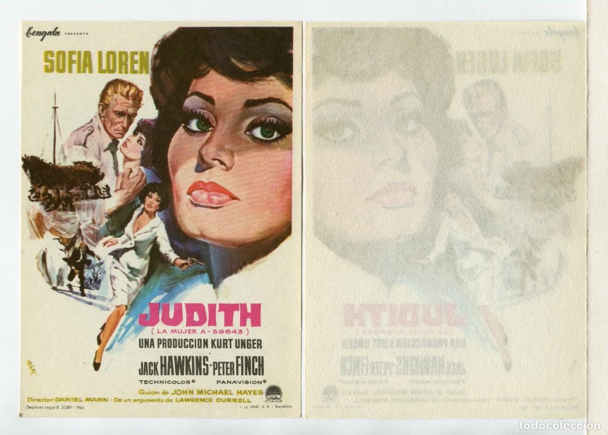 Cine: JUDITH (LA VENUS DE LA IRA), con Sof&iacute;a Loren. - Foto 1