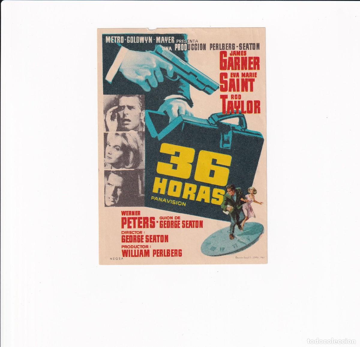 Cine: 36 HORAS .- JAMES GARNER - Foto 1