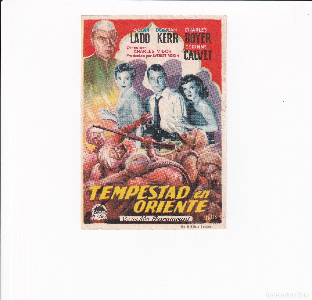 Cine: TEMPESTAD EN ORIENTE .- ALLAN LADD - Foto 1