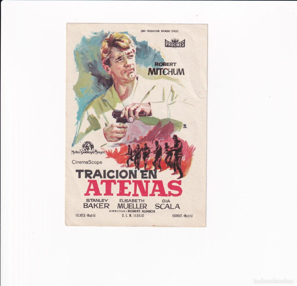 Cine: TRAICION EN ATENAS .- ROBERT MITCHUM - Foto 1