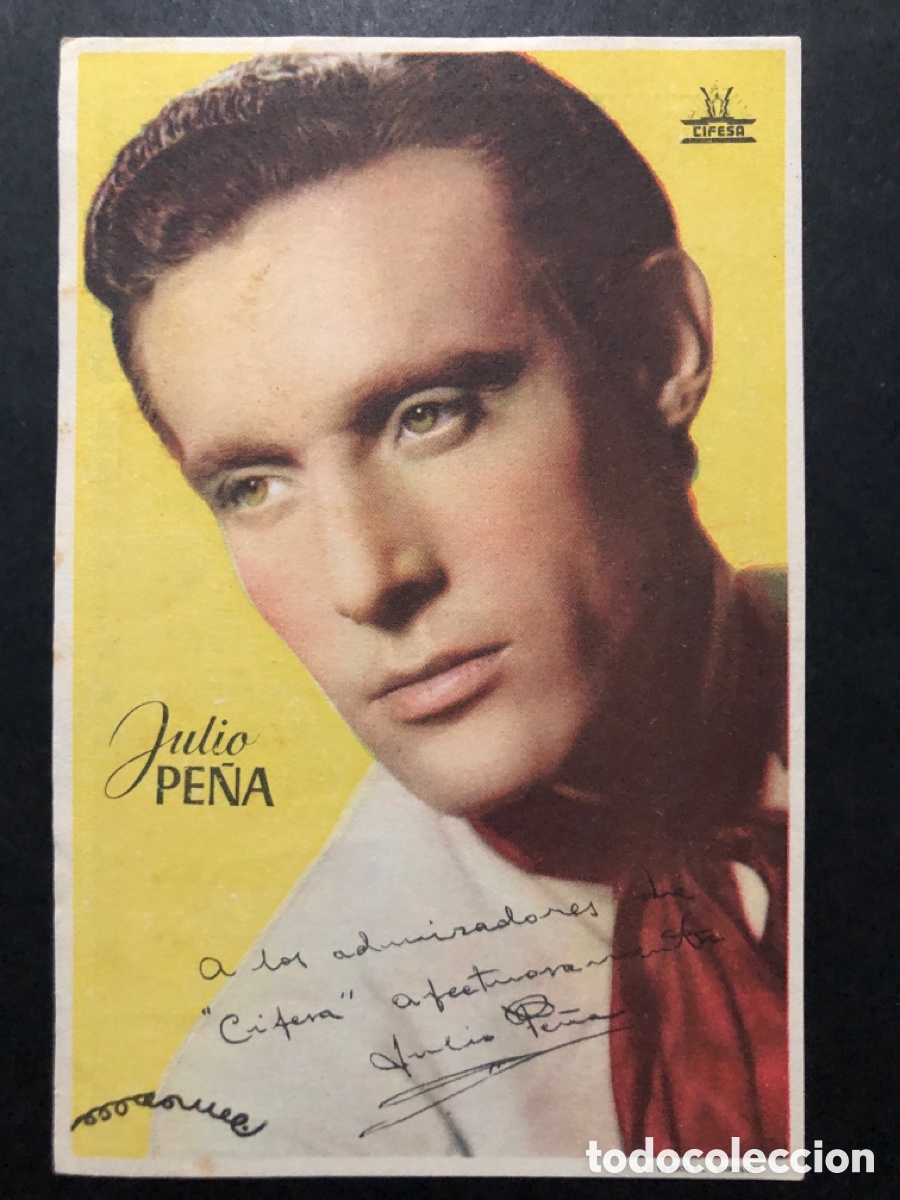 Cine: Programa original cifesa julio pe&ntilde;a con publicidad dentichlor - Foto 1