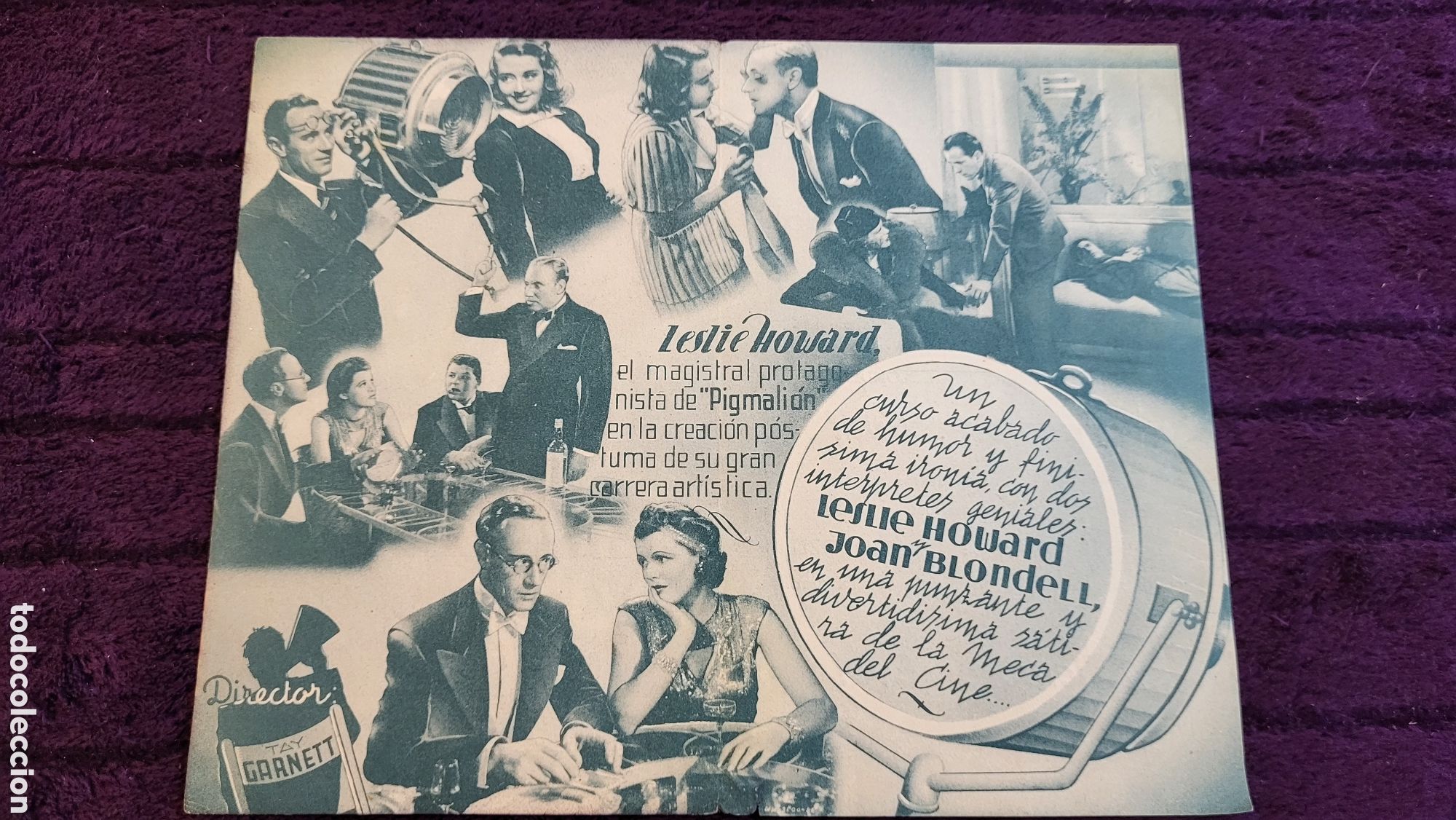 Foglietti di film di film antichi di cinema: Folleto de mano Cine Siempre Eva