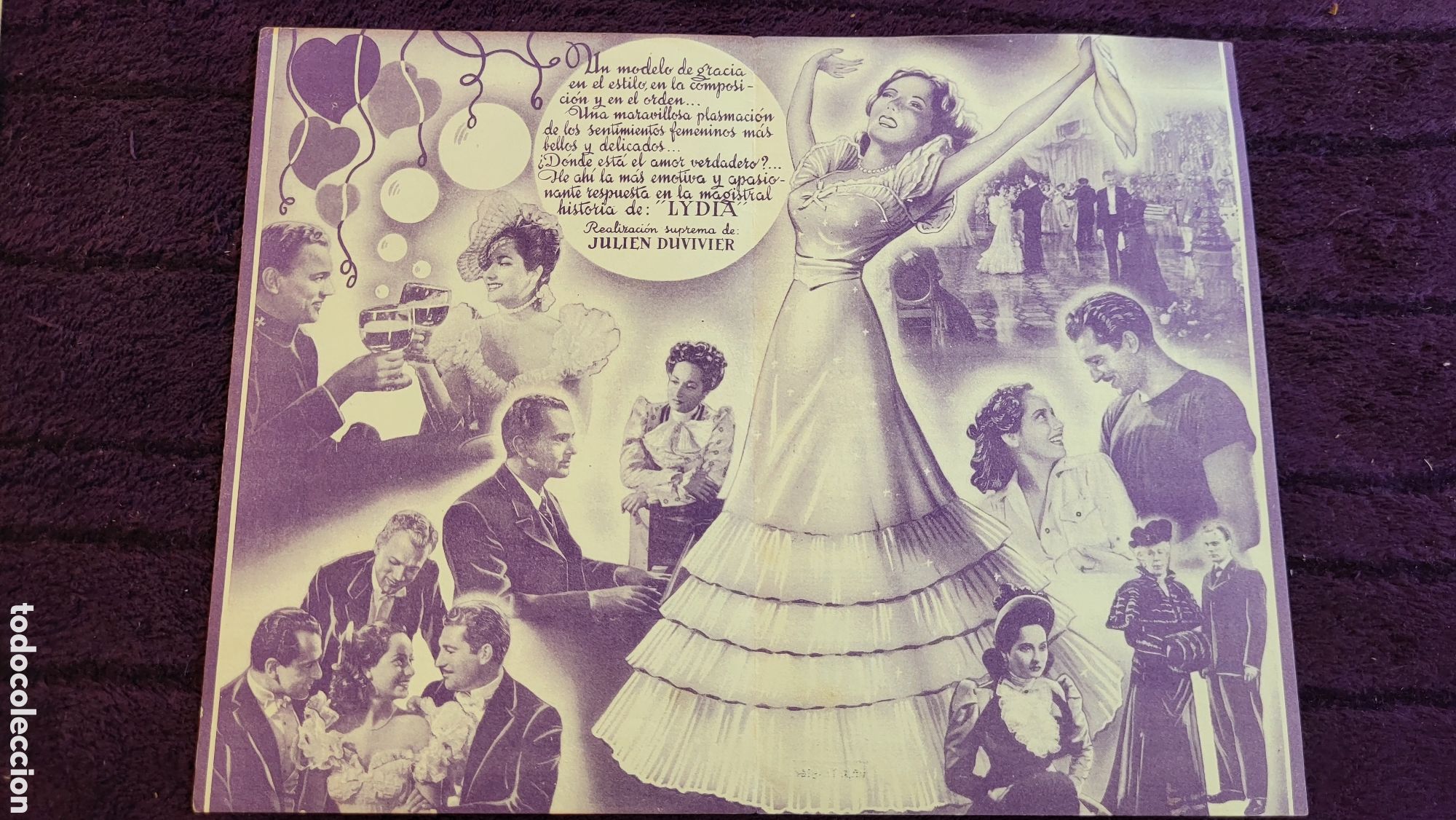 Foglietti di film di film antichi di cinema: Folleto de mano Cine