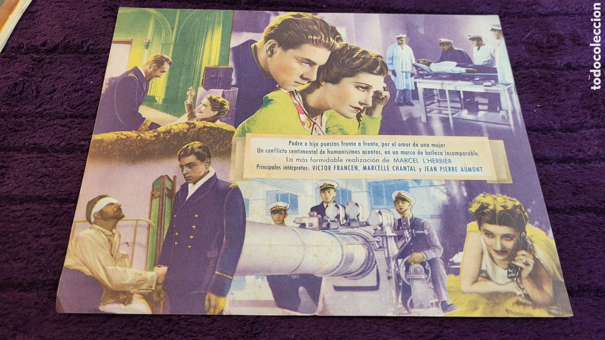 Foglietti di film di film antichi di cinema: Folleto de mano Cine La ruta sin fin