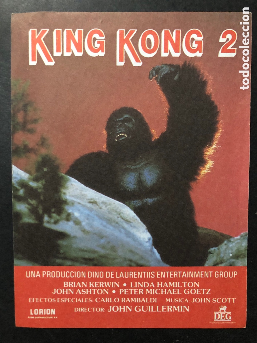 Cine: Programa king kong 2 linda hamilton - Foto 1