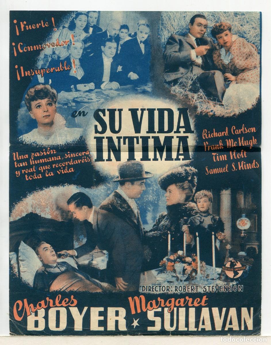 Cine: SU VIDA INTIMA, con Charles Boyer. - Foto 1