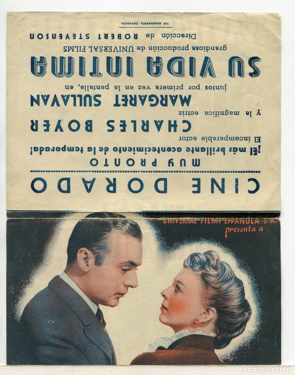 Cine: SU VIDA INTIMA, con Charles Boyer. - Foto 2