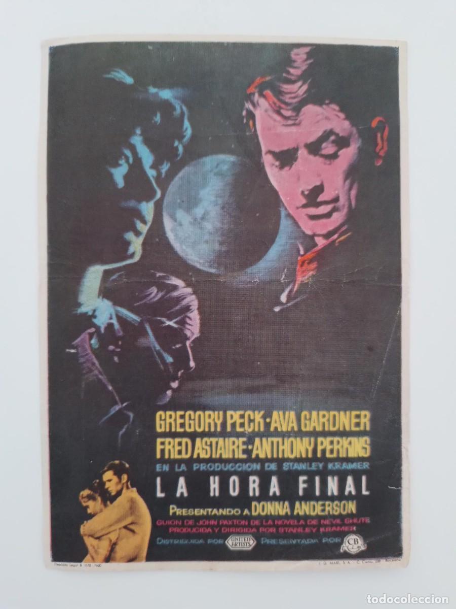 Cine: PROGRAMA DE CINE LA HORA FINAL GREGORY PECK AVA GARDNER FRED ASTAIRE ANTHONY PERKINS - Foto 1