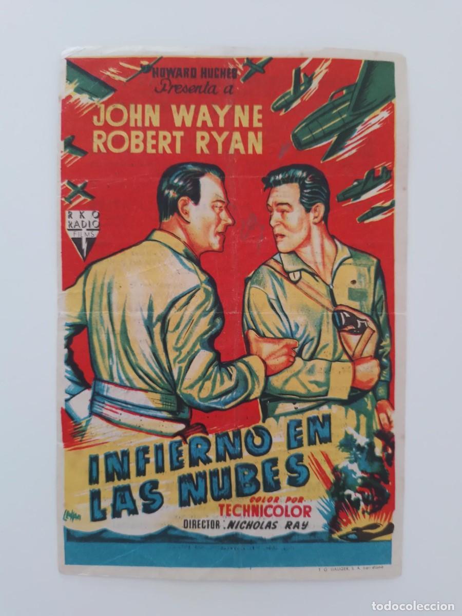 Cine: LOTE DE 6 PROGRAMAS DE CINE DE JOHN WAYNE - Foto 4