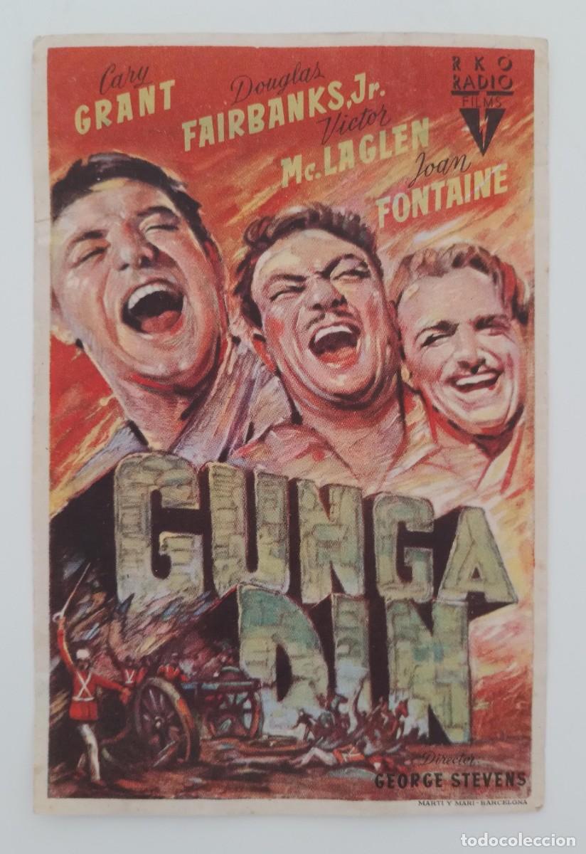 Cine: LOTE DE 5 PROGRAMAS DE MANO DE CINE DE GARY GRANT - Foto 6