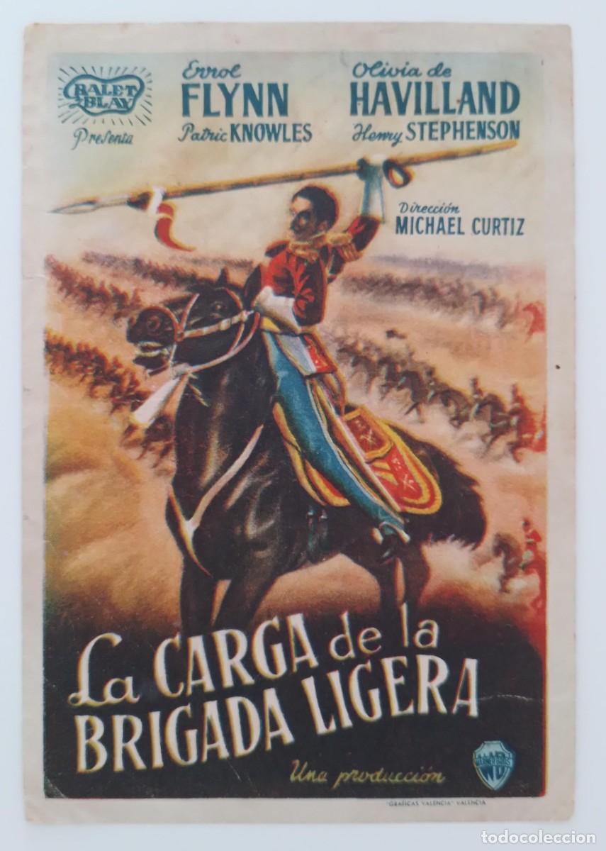 Cine: LOTE DE 6 PROGRAMAS DE CINE DE MANO DE OLIVIA DE HAVILLAND - Foto 3