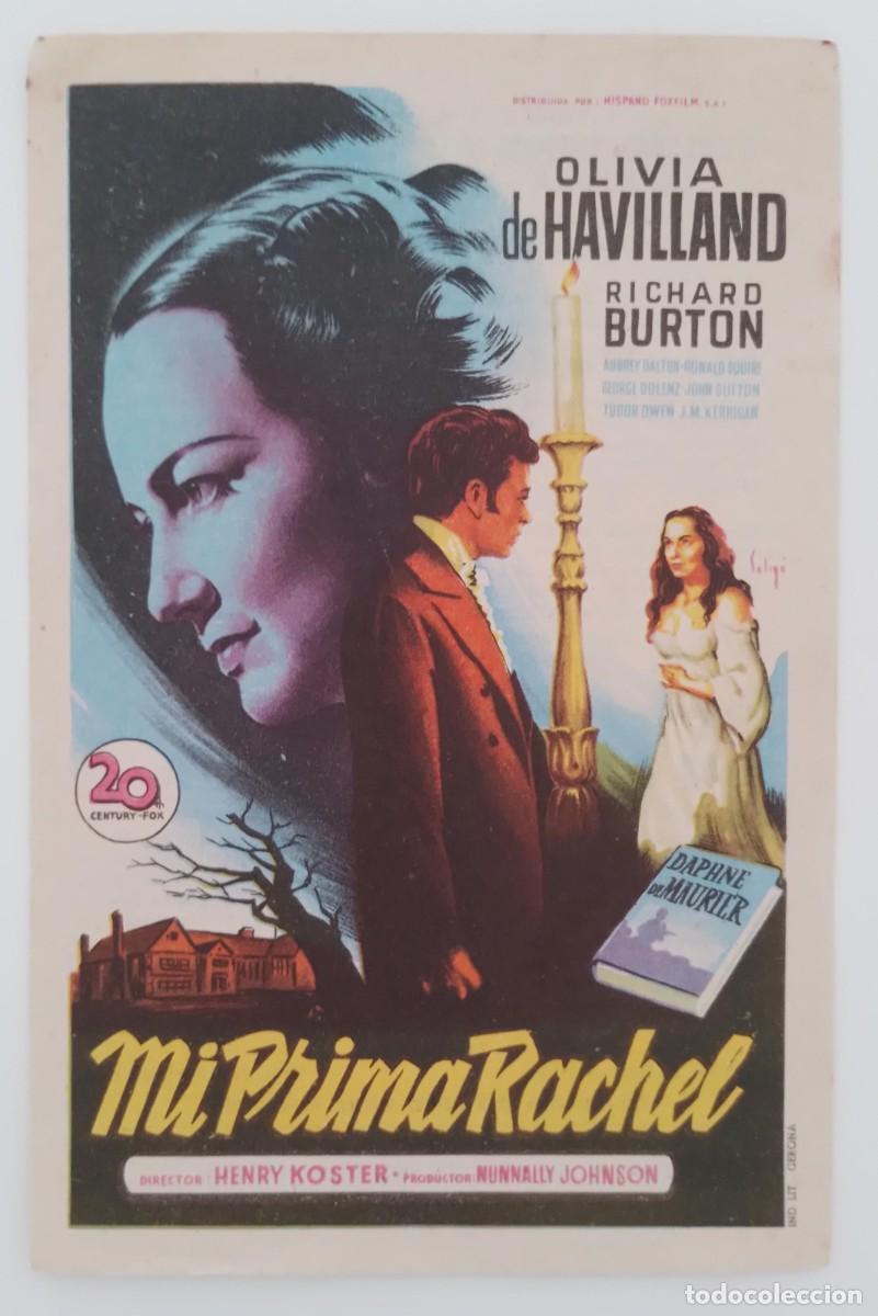 Cine: LOTE DE 6 PROGRAMAS DE CINE DE MANO DE OLIVIA DE HAVILLAND - Foto 4