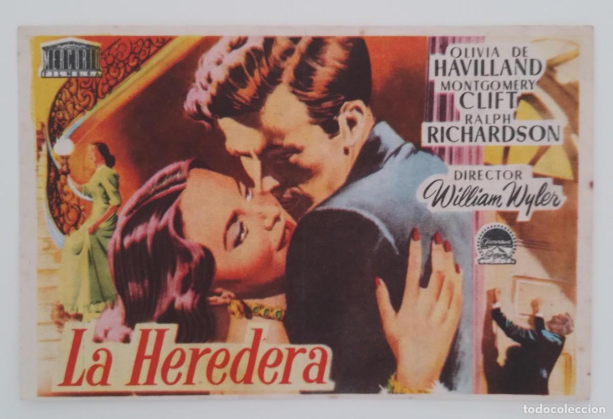 Cine: LOTE DE 6 PROGRAMAS DE CINE DE MANO DE OLIVIA DE HAVILLAND - Foto 7