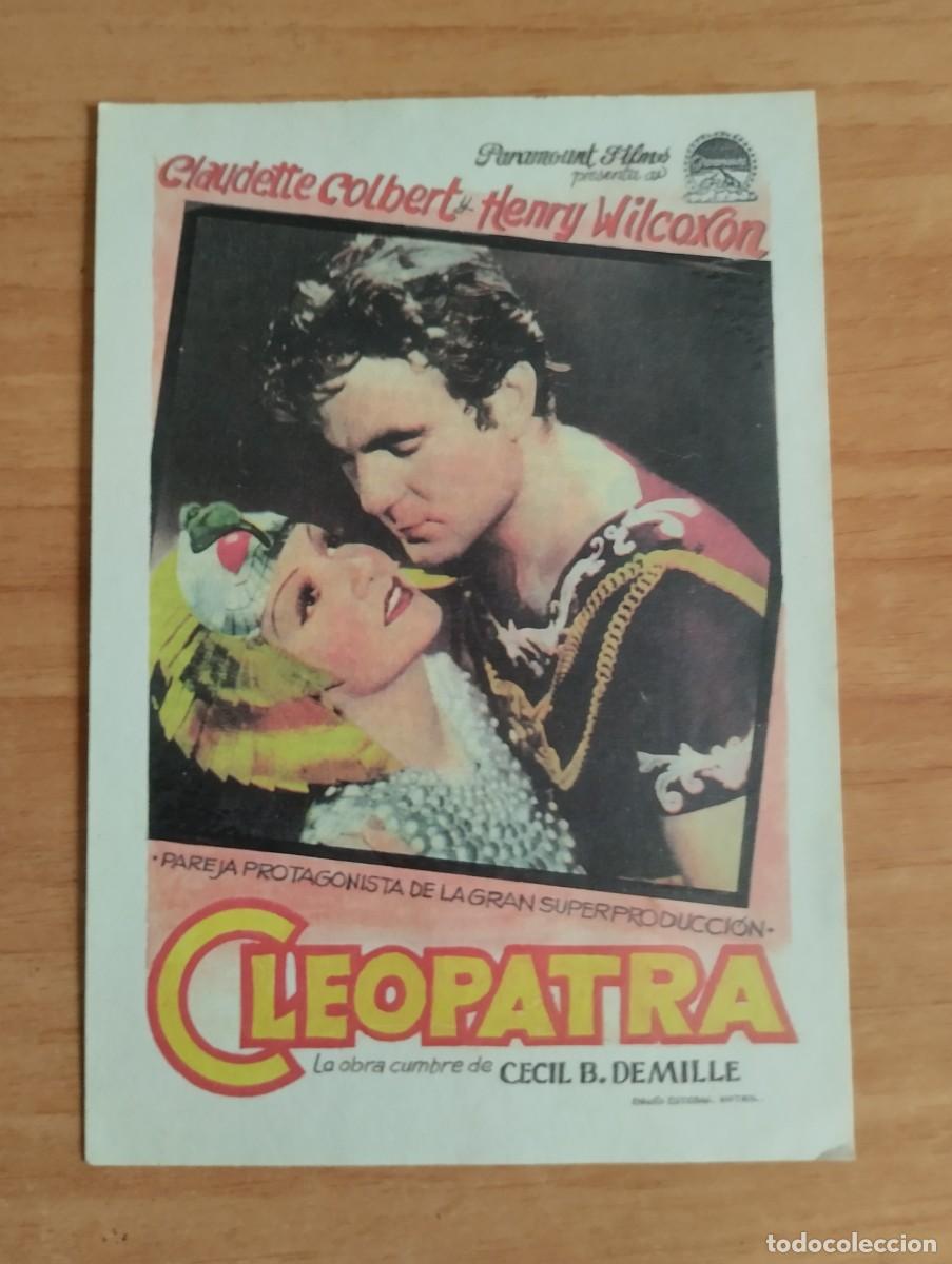 Cine: AZUL-- PROGRAMA DE CINE --CLEOPATRA (edit.esteban lirola) - Foto 1