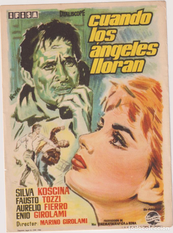 Cine: Cuando los &Aacute;ngeles lloran. Sencillo de Ifisa - Foto 1