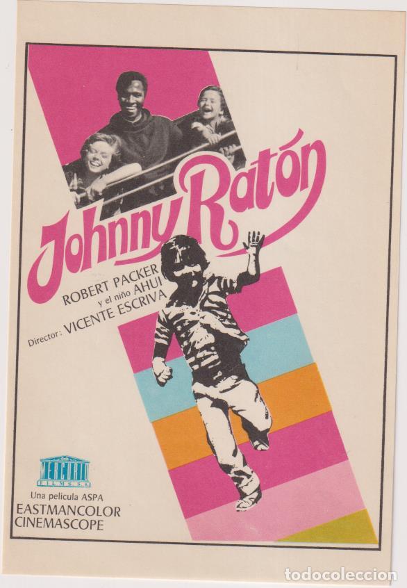 Cine: Johnny Rat&oacute;n. Sencillo de mercurio - Foto 1