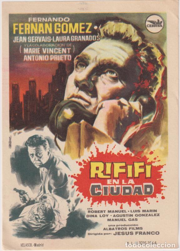 Cine: Rifif&iacute; en la ciudad. Sencillo de Cepicsa - Foto 1