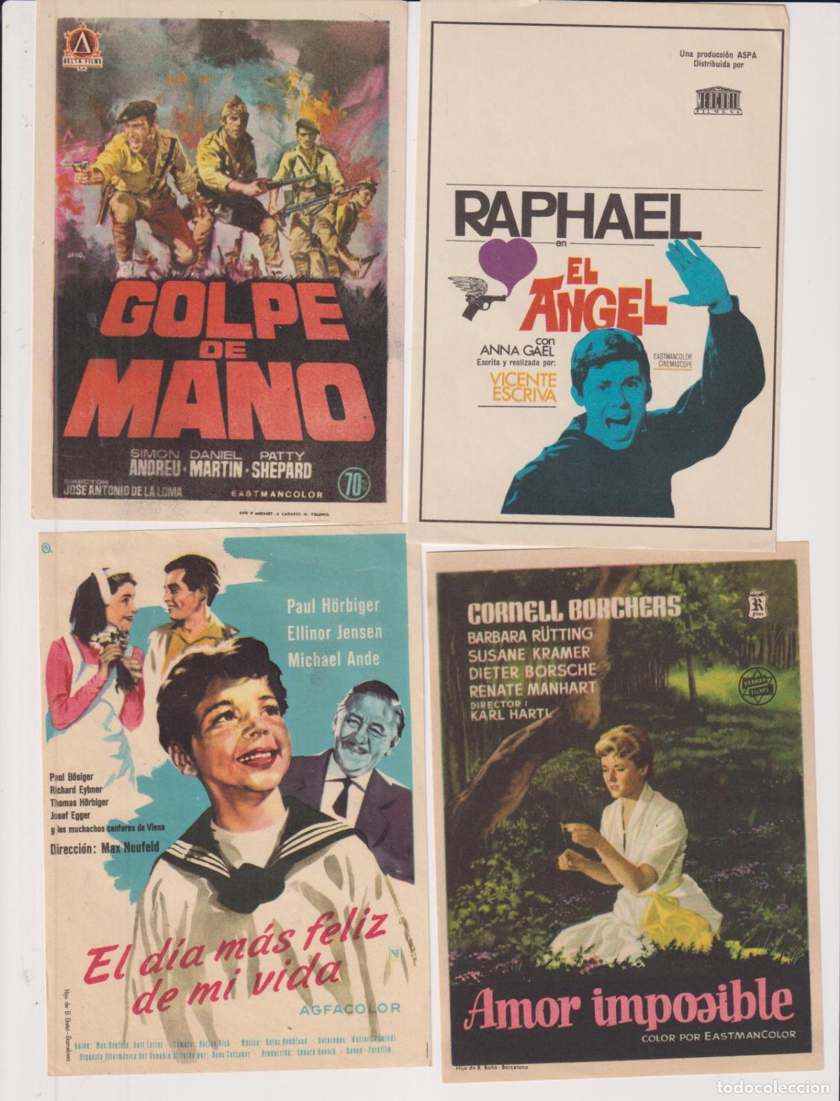 Cine: Lote de 4 programas de Cine: Golpe de mano y otros - Foto 1
