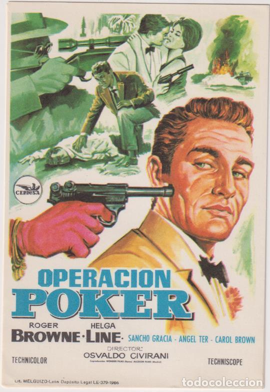 Cine: Operaci&oacute;n P&oacute;ker. Sencillo de Cepicsa. &iexcl;IMPECABLE! - Foto 1