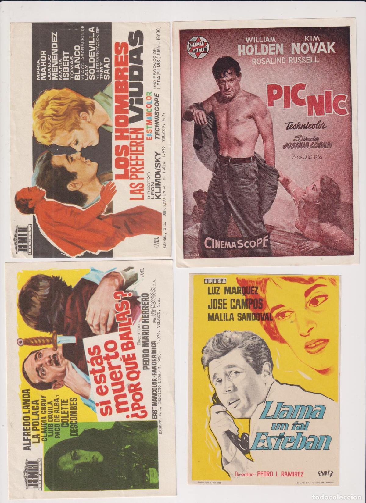 Cine: Lote de 4 Programas de cine: Picnic y otros - Foto 1