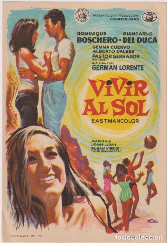 Cine: Vivir al sol. Sencillo de Capitolio - Foto 1