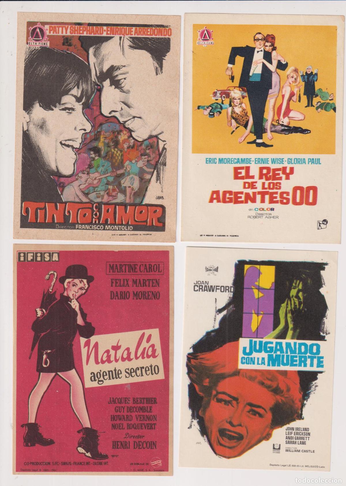 Cine: Lote de 4 programas de cine: Tinto con amor y otros - Foto 1