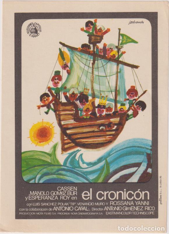Cine: El Cronic&oacute;n. Sencillo de Capitolio - Foto 1
