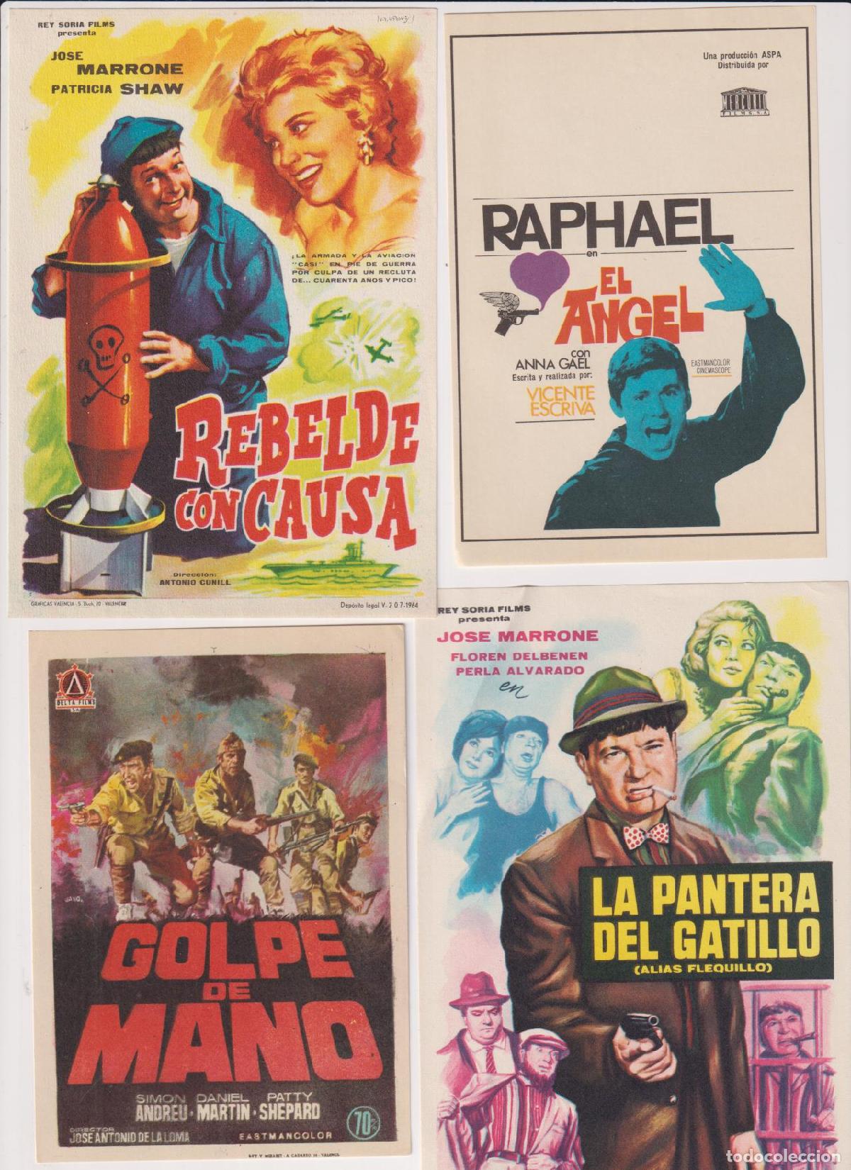 Cine: Lote de 4 programas de cine: La pantera del gatillo y otros - Foto 1