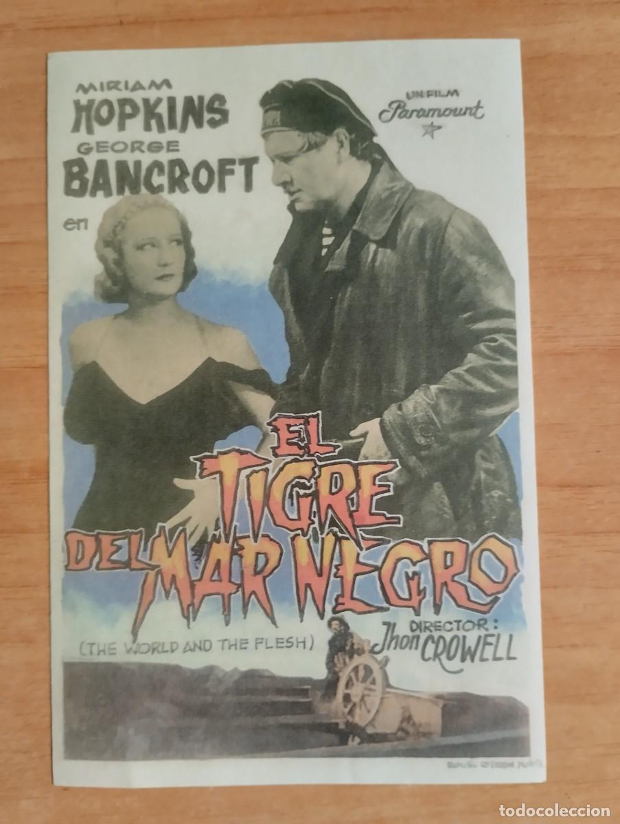Cine: N&ordm;2-- PROGRAMA DE CINE --EL TIGRE DEL MAR NEGRO (edit.esteban lirola) - Foto 1