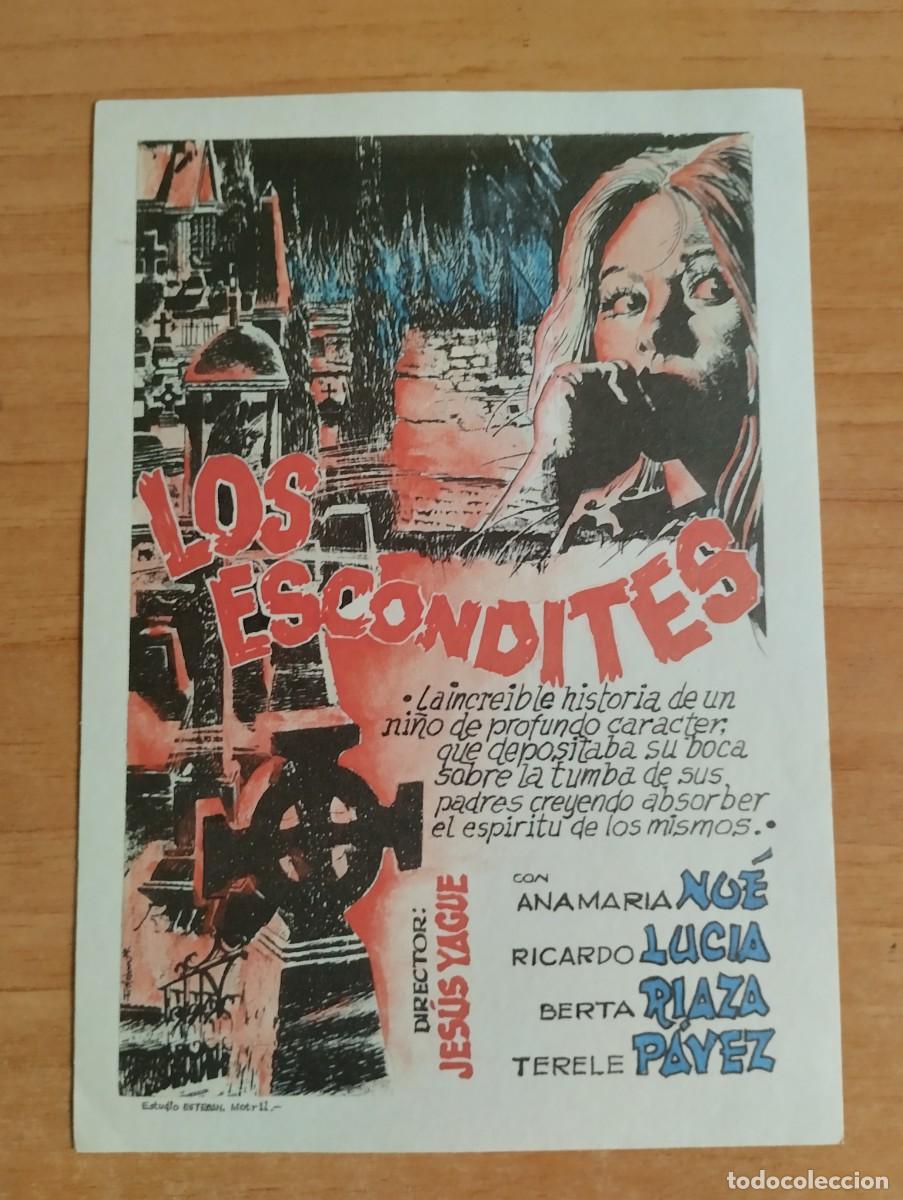 Cine: N&ordm;2-- PROGRAMA DE CINE --LOS ESCONDITES (edit.esteban lirola) - Foto 1