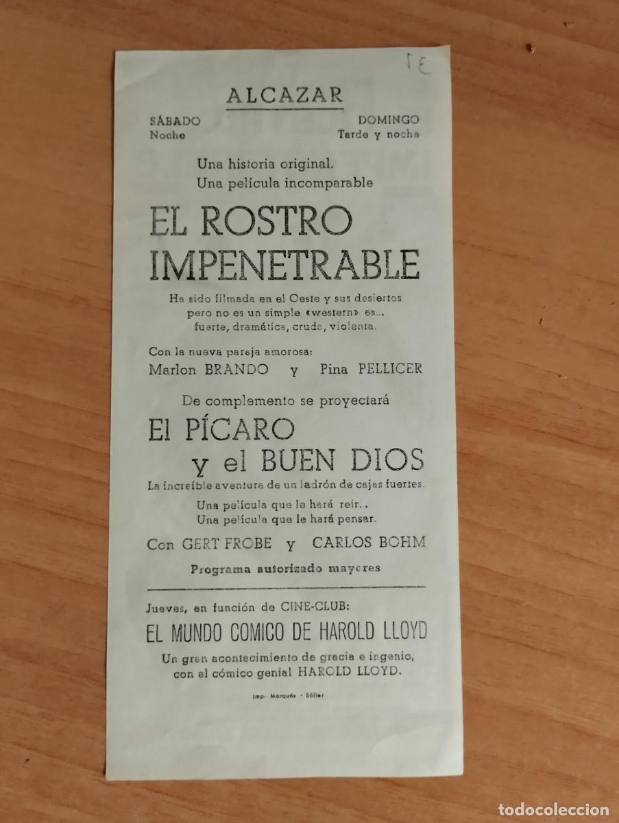 Cine: N2-- PROGRAMAS DE CINE -- EL ROSTRO IMPENETRABLE ct - Foto 2