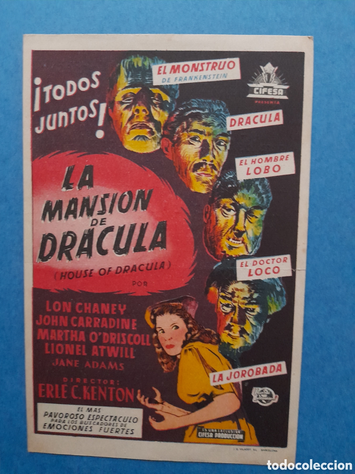 Cine: Programa de cine mansi&oacute;n de Dr&aacute;cula - Foto 1