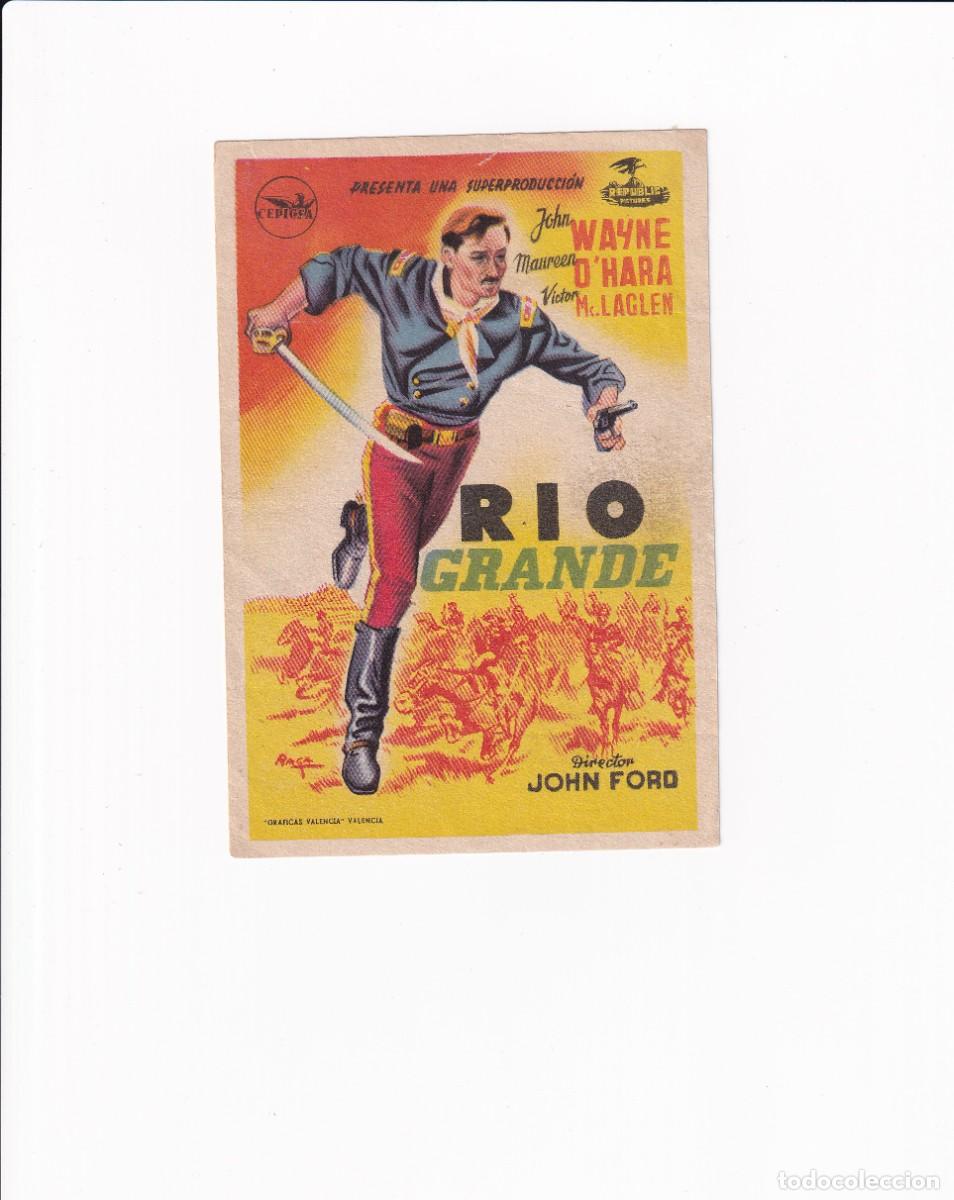 Cine: RIO GRANDE .- JOHN WAYNE
