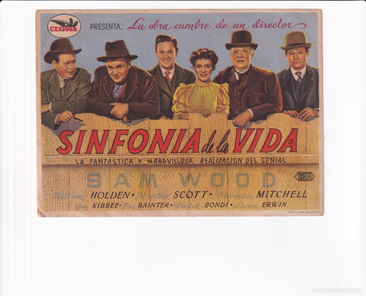 Cine: SINFONIA DE LA VIDA .- SAM WOOD - Foto 1