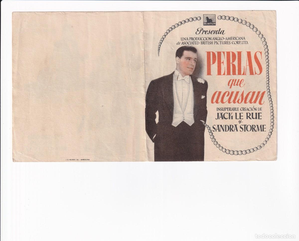 Cine: PERLAS QUE ACUSAN .- JACK LE RUE - Foto 1