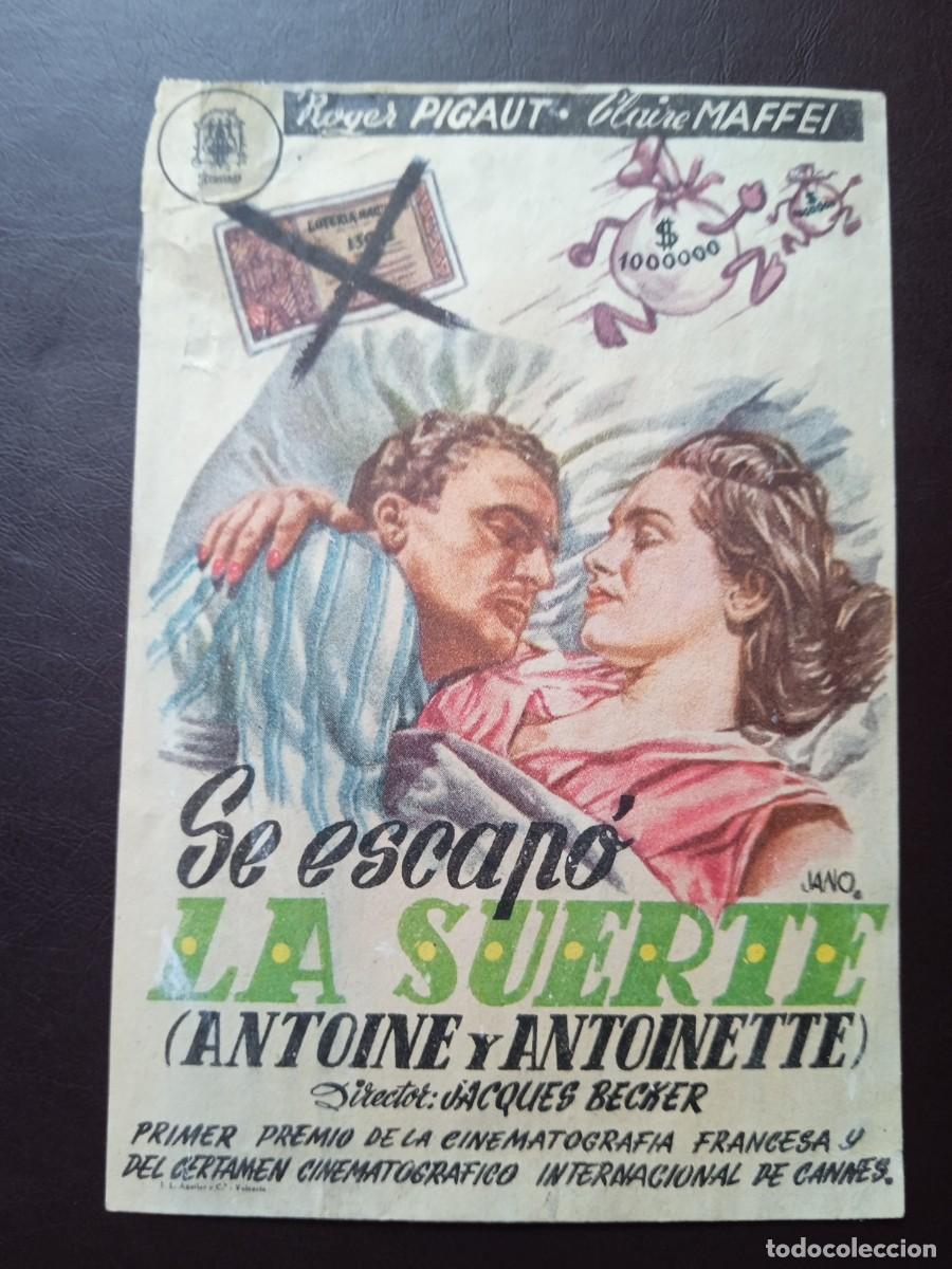 Cine: Se escap&oacute; la suerte - Foto 1