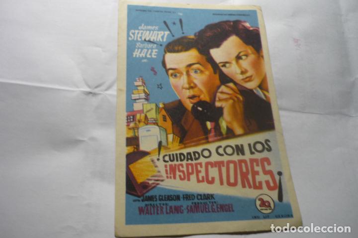 Cine: programa cuidado con los inspectores.-james stewart - Foto 1