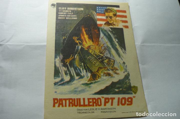Cine: programa patrulleto pt 109- cliff robertson.- publicidad - Foto 1