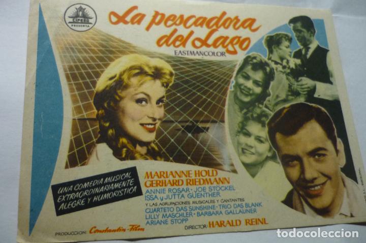 Cine: programa la pescadora del lago.- publicidad - Foto 1