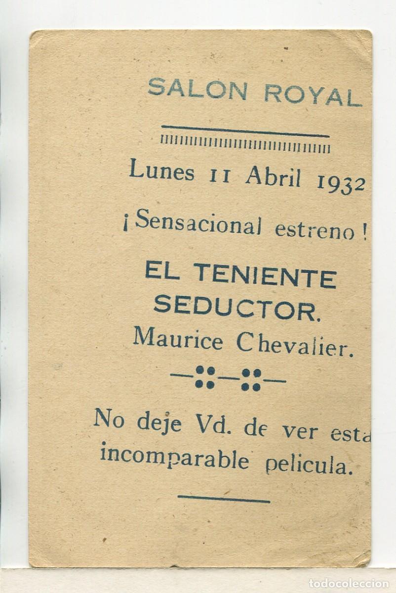 Cine: EL TENIENTE SEDUCTOR, con Maurice Chevalier. - Foto 2