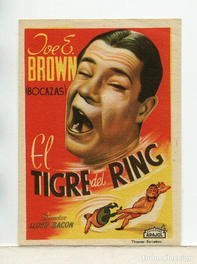 Cine: EL TIGRE DEL RING, con Joe E. Brown. - Foto 1